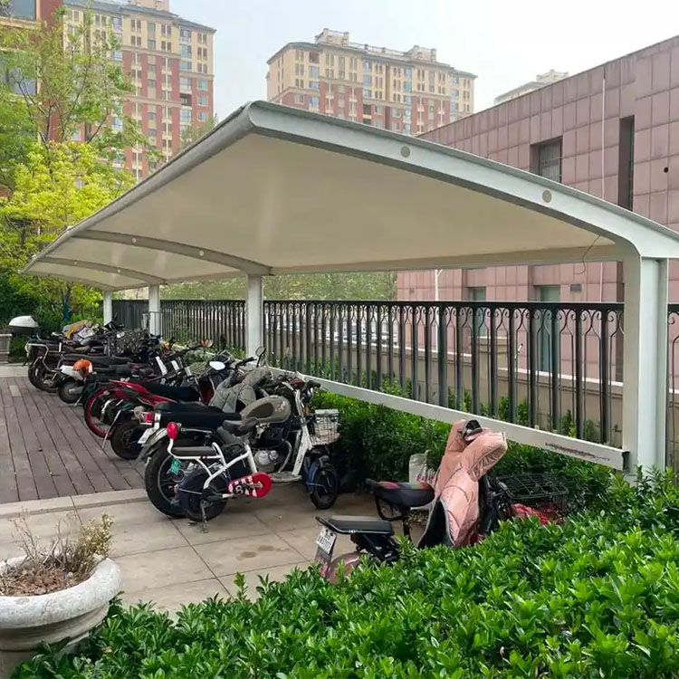 阳信县膜结构电动车棚